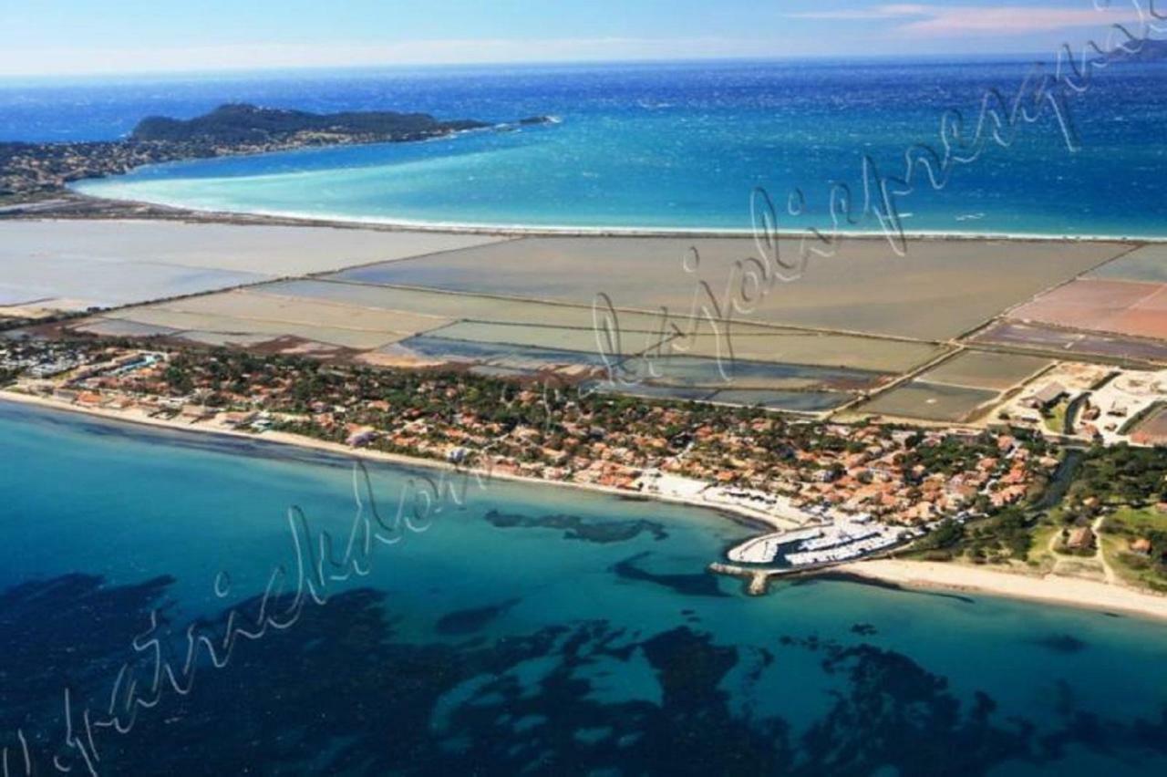 Magnifique Parc De La Presqu'Ile Avec Piscine Et Plage Face A Porquerolles ! Hyères Exterior foto