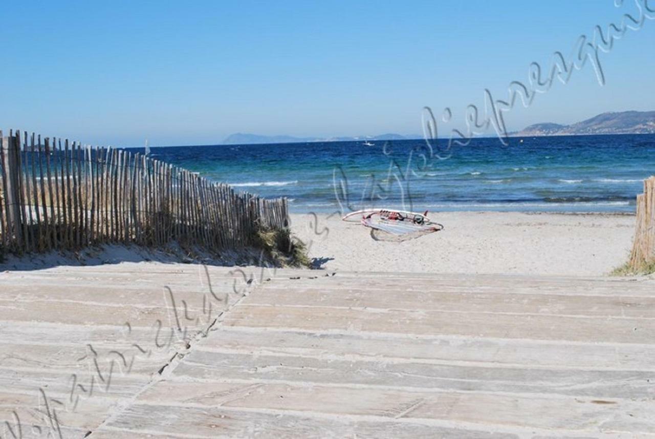 Magnifique Parc De La Presqu'Ile Avec Piscine Et Plage Face A Porquerolles ! Hyères Exterior foto